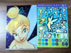 ジャンボカードダス ティンカーベル シート シール 平成レトロ ガチャ