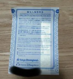 ディズニー 優先入場整理券
