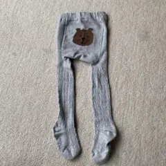 baby gap タイツ　くま　12-24m