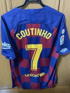 FCバルセロナ コウチーニョ 7番 ユニフォーム 18-19 Lサイズ