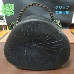 薪割り台、バトニング台(欅) ブラック 2