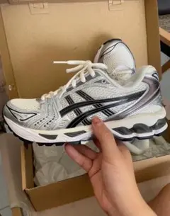 asics Gel-Kayano14 Cream/Black 26.5cm