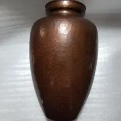 銅蟲花瓶　久芳堂造　広島伝統工芸品　東洋工業株式会社 美品】銅蟲花瓶 久芳堂造 広島伝統工芸品 東洋工業株式会社