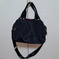 ファンケル ポケットトートバッグ ブラック