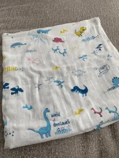 【新品未使用】ベビーケット　きょうりゅう　77×150