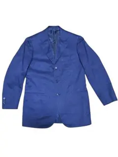Kiton テーラードジャケット ネイビー コットン100