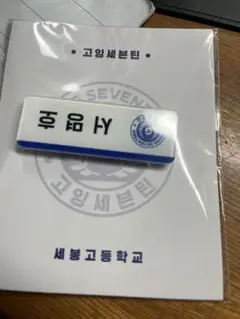 SEVENTEEN 名札 ネームタグマグネット ディエイト THE8