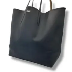 ラコステ トートバッグ リバーシブル ロゴ 大容量 ビジネス A4
