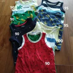 タンクトップ サイズ90・95 7枚セット