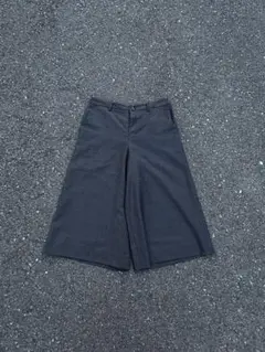 ワイドクロップドパンツ　ワイドショーツ