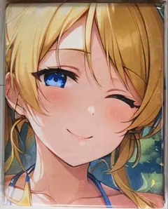 【8月限定】ラブライブ! μ's 絢瀬絵里 バスタオル 2