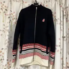 美品 ジャックバニー ニットブルゾン
