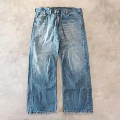 リーバイス569 Levis W36 ブルーデニム 青 ヒゲ 古着 15574