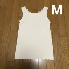 スタディオクリップ　2WAYテレコレースタンク　M