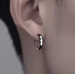 ♥️早い者勝ち♥️シルバー　メンズ　アクセサリー　ピアス　フープ　シンプル　人気