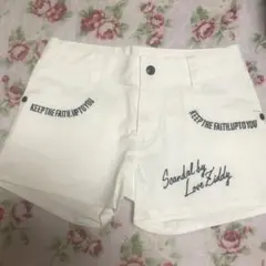 夏限定値引き中　Ziddy Girl ホワイトショートパンツ