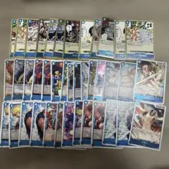 ワンピース カードゲーム トレーディングカード 青 まとめ売り