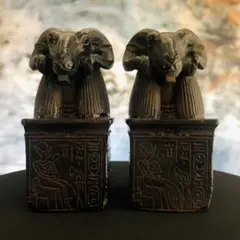 エジプト神の彫像 悪魔崇拝 クトゥルフ 黒魔術 ダークファンタジーオブジェ