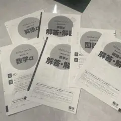 2023年 学力リサーチ 英語/数学/国語 /解答・解説集