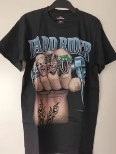 ROCK EAGLE Tシャツ Mサイズ 黒 HARD RIDER 未使用タグ付