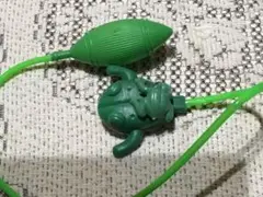 ぴょんぴょんカエル 空気 エアー式 跳ねる レトロ
