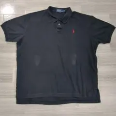 ポロバイラルフローレン ポロシャツ 黒 XXL