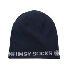 WHIMSY LOLASCAT BOMBBEANIE NAVYReverible