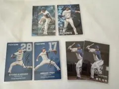2025プロ野球チップスカード　北海道日本ハムファイターズ6枚セット