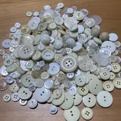 白.茶系ボタンセット 431個