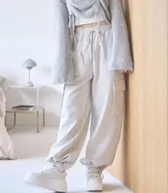 スウェットカーゴパンツ one after another NICE CLAUP