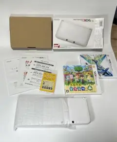 ニンテンドー3DS LL ホワイト u0026ソフト 2種