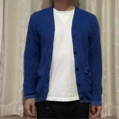 BLUE BLUE メッシュカーディガン