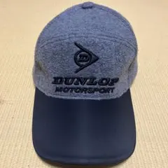 DUNLOP MOTORSPORT キャップ グレー・ネイビー
