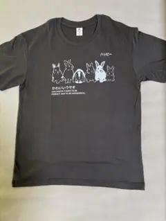 【新品】プリントTシャツ うさぎ　ユニセックス