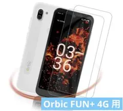 Orbic FUN+ 4G フィルム 強化ガラスフィルム 画面フィルム
