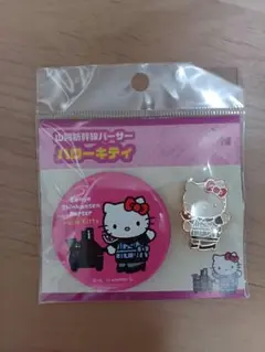 新品未使用　ハローキティ ピンバッジ＆缶バッジ セット
