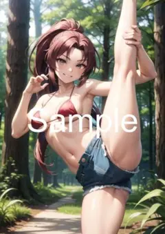 A4サイズアートポスター 1点もの 美女ポスター最高品質 E-J-２９