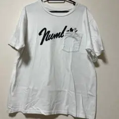 ⭕️難あり⭕️NUMBER NINEのロゴ入りホワイトTシャツ