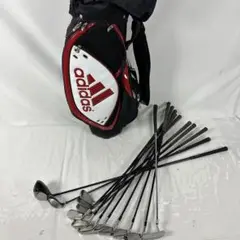 adidas - しゅう様用　adidasキャディバッグ付きゴルフセット(OnereD)【中古】 楽天市場】【365日出荷対応】 アディダス ゴルフ キャディバッグ