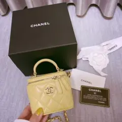 CHANEL チェーンバッグ ミニバッグ バニティ マトラッセ シャネル