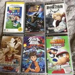 PSP ゲームソフト 6本セット