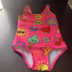 H&M カラフルキャラクター水着 92