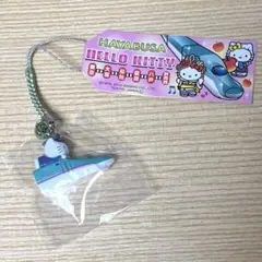 ハローキティ　はやぶさ　根付　根付け