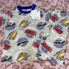最安値❣️トミカ 車両プリント ベビー　パジャマ 半袖　90サイズ　新品