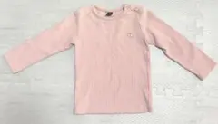 moimolnモイモルンリブ編み長袖トップス 100cm