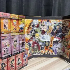NARUTOワールドコレクタブルフィギュア ラストワンビジュアルボードセット