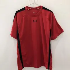 J573 Under Armour アンダーシャツ レッド/メンズ L
