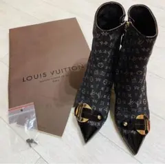 ★美品★ LOUIS VUITTON モノグラム柄 ショートブーツ