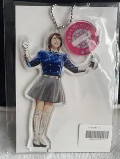 森高千里 アクリルキーホルダー 青