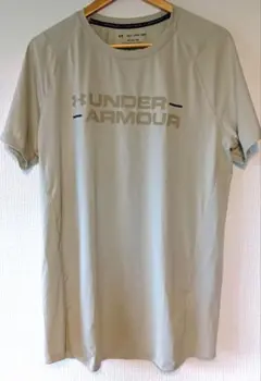 2XLsize UNDER ARMOUR ベージュ Tシャツ